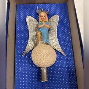 Vintage 1930’s Gloria - Angel Christmas Tree Topper w/original box